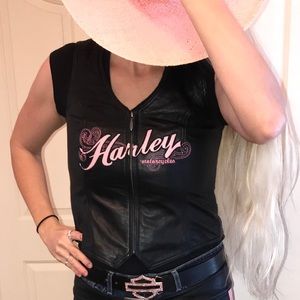Harley Davidson Leather Vest